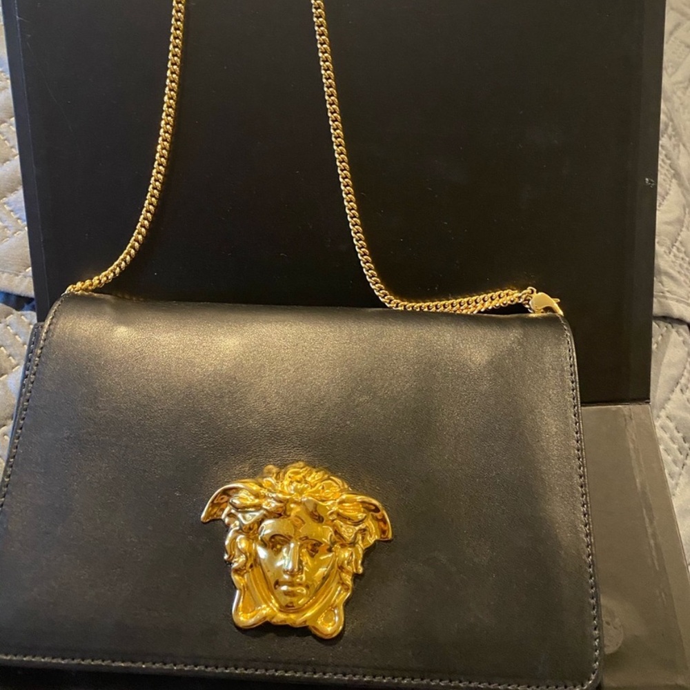 Versace Medusa elegant crossbody bag